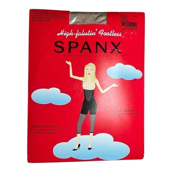 Spanx High-Falutin’ Footless High waist Pantyhose - Picture 1 of 4